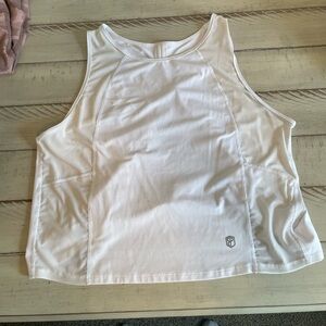 Born Primitive White Mesh Insert Peek a boo Tank top